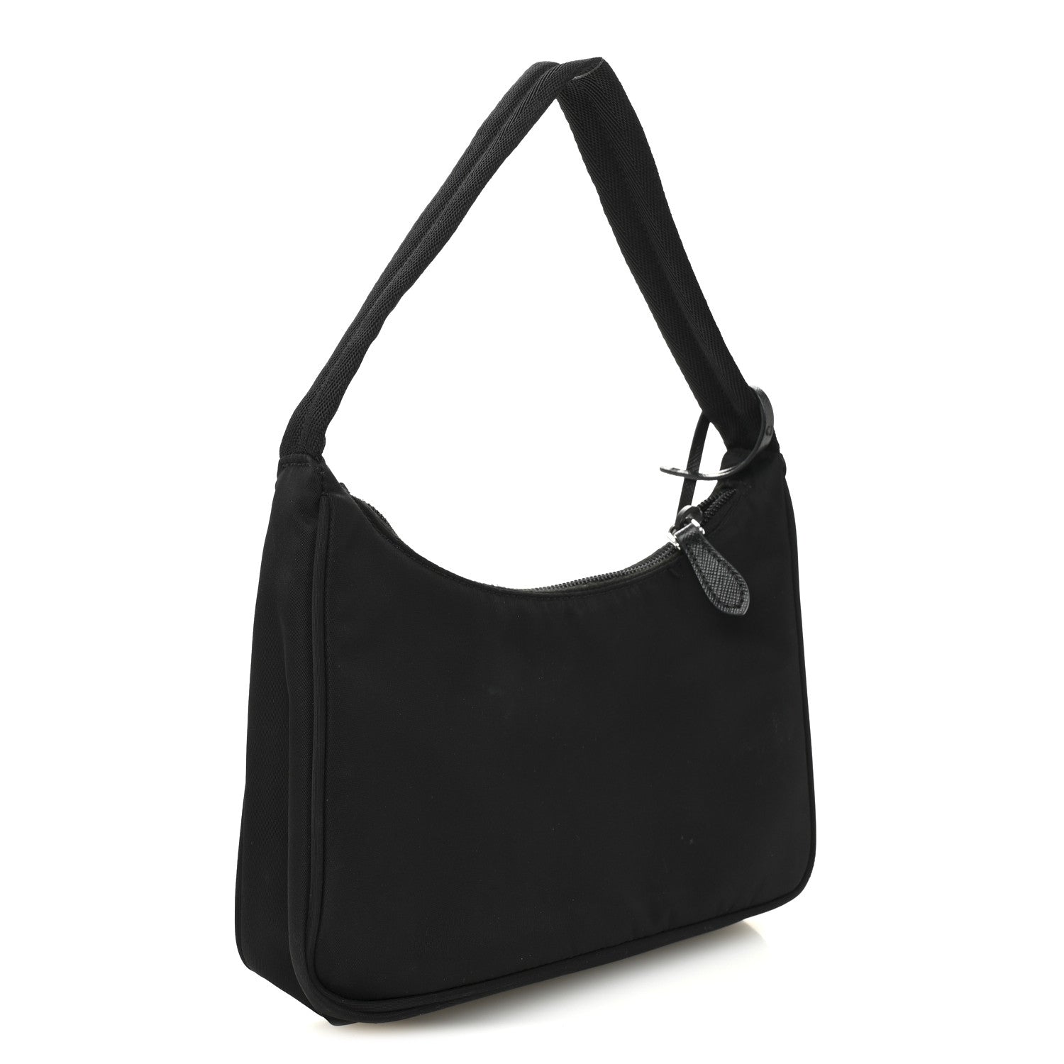 Prada Tessuto Nylon Mini Re-Edition 2000 Bag Black
