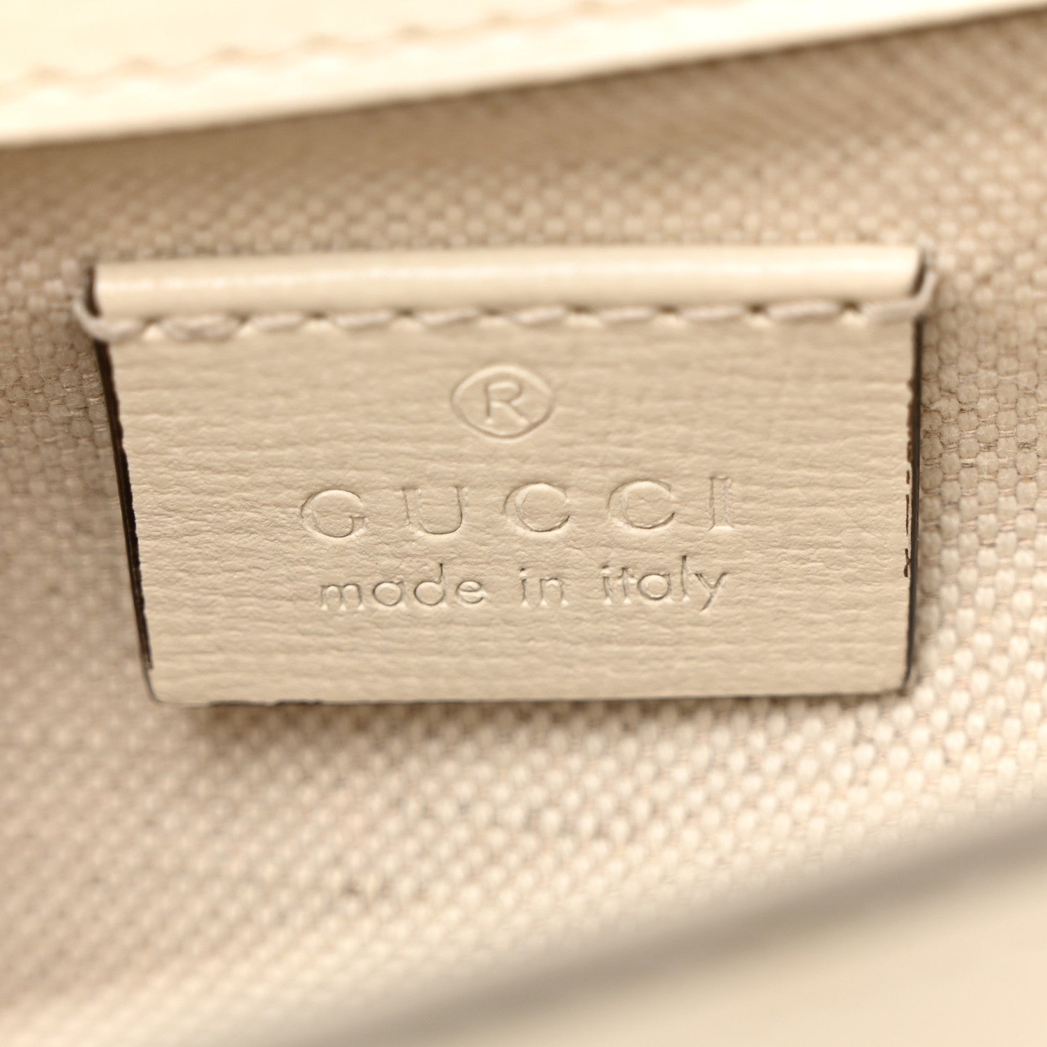 Gucci Azalea Calfskin Web Mini Horsebit 1955 Shoulder Bag Mystic White