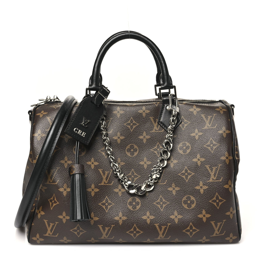 Louis Vuitton Monogram Speedy Soft 30 Dark