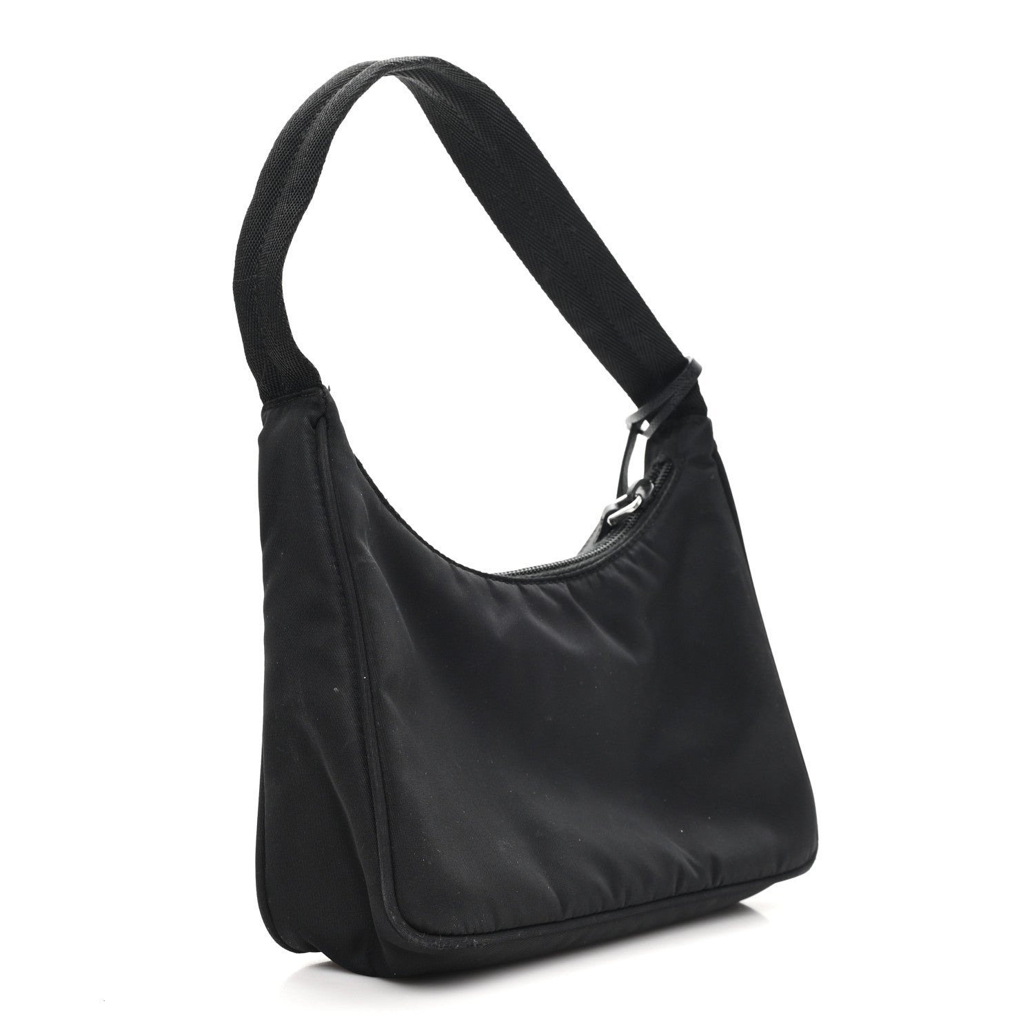 Prada Tessuto Nylon Mini Re-Edition 2000 Bag Black