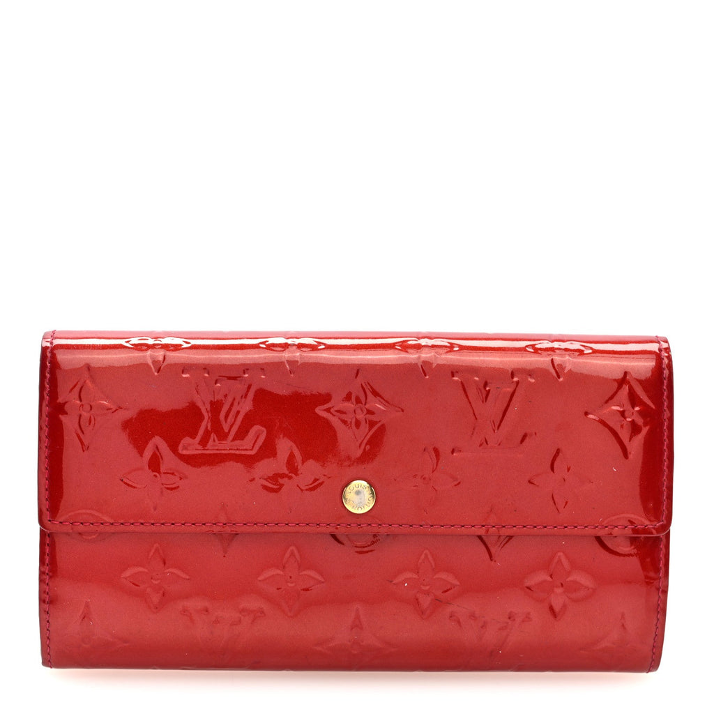 Louis Vuitton Vernis Sarah Wallet Pomme D'Amour