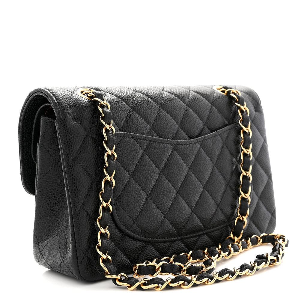 Chanel Caviar Quilted Small Double Flap Black