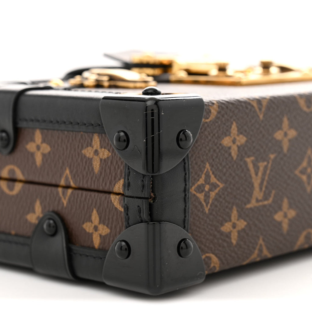 Louis Vuitton Monogram Petite Malle Black