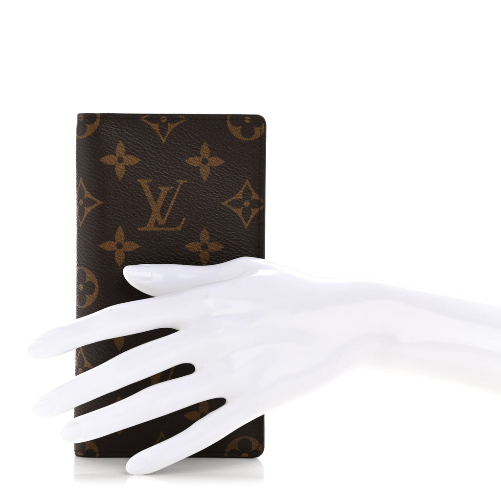 Louis Vuitton Monogram Checkbook Holder Case Wallet