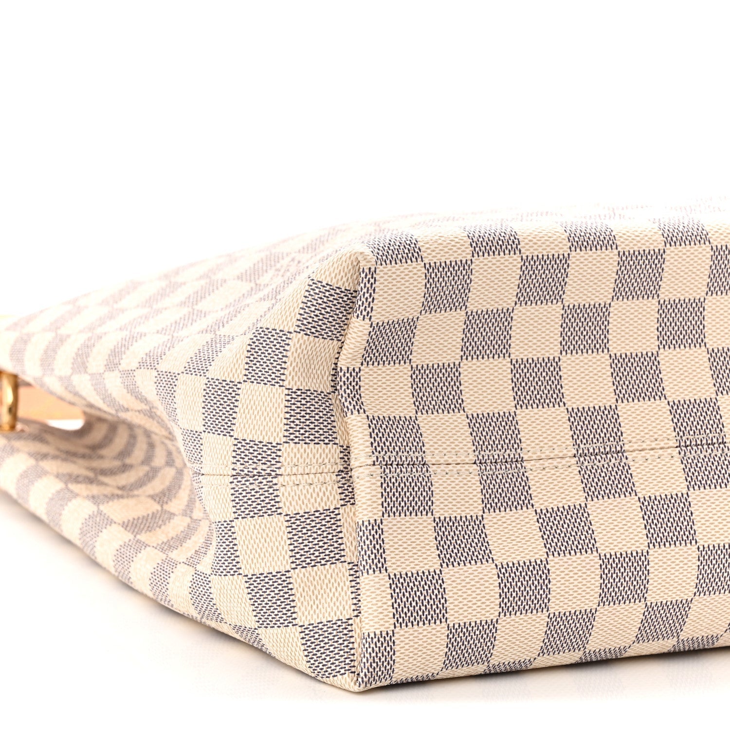 Louis Vuitton Damier Azur Graceful MM Rose Ballerine
