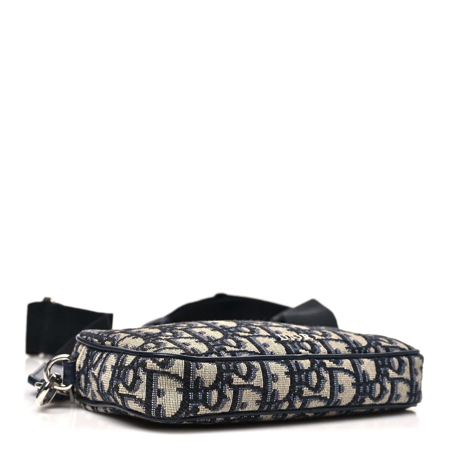 Christian Dior Oblique Calfskin Small Kids' Multifunctional Bag Beige Black