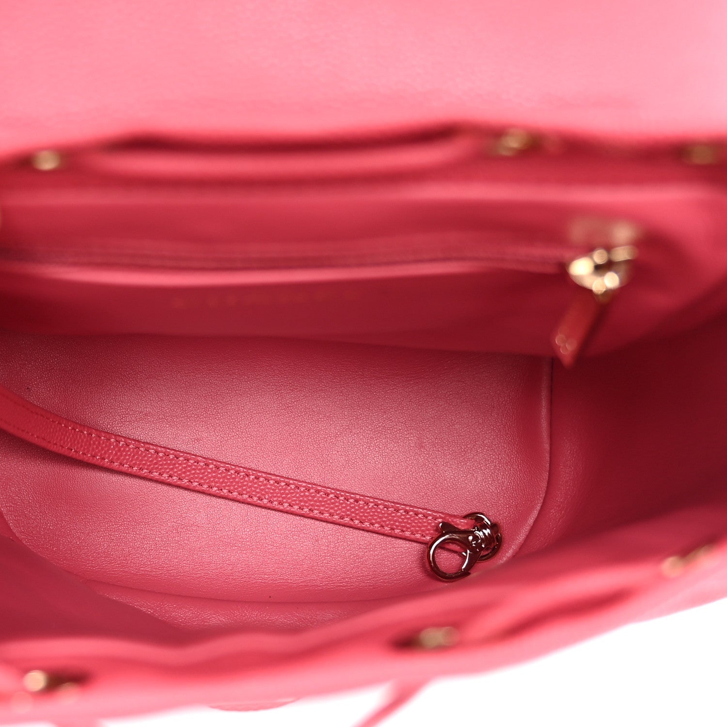 Chanel Caviar Quilted Small Filigree Backpack Pink