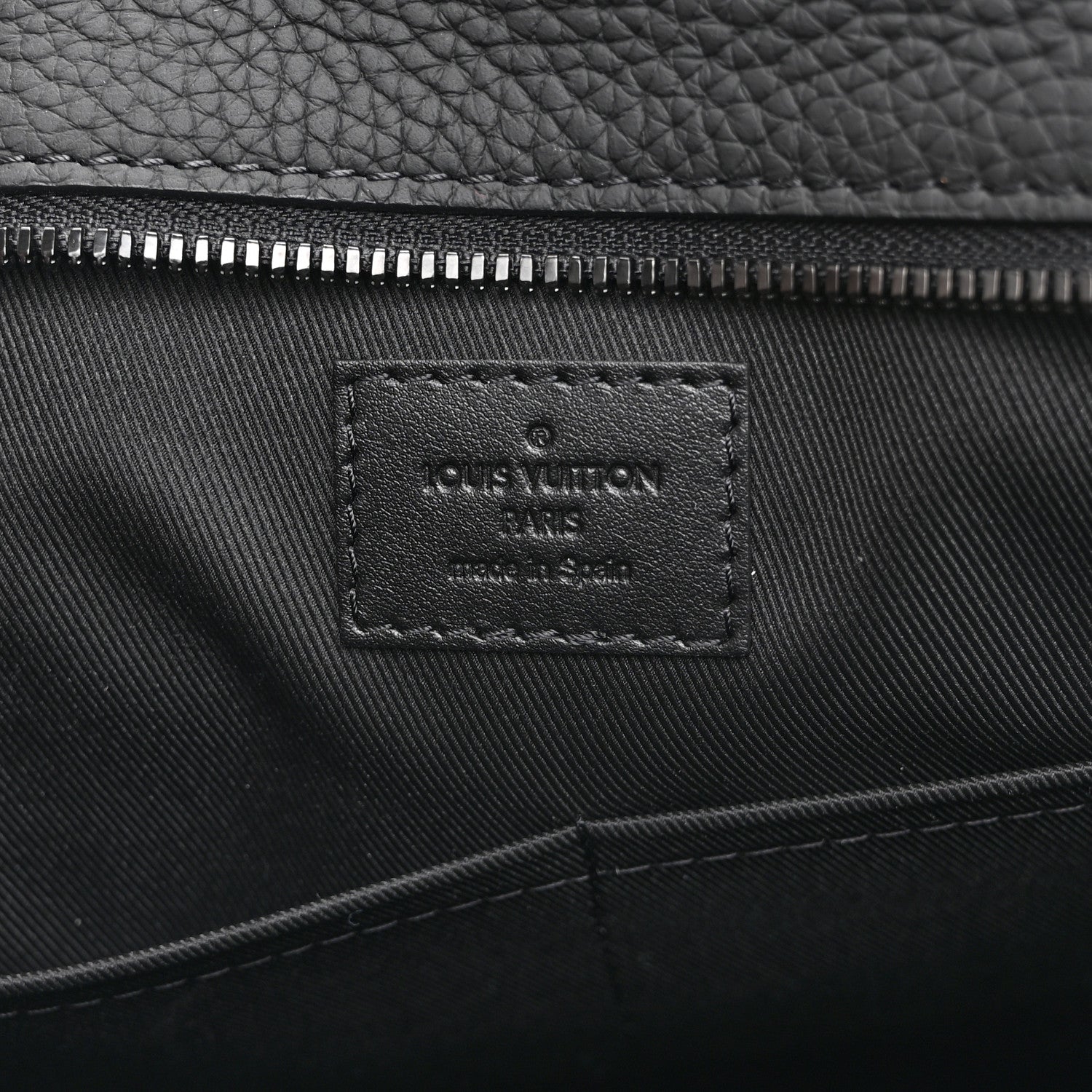 Louis Vuitton Taurillon Christopher Tote Black