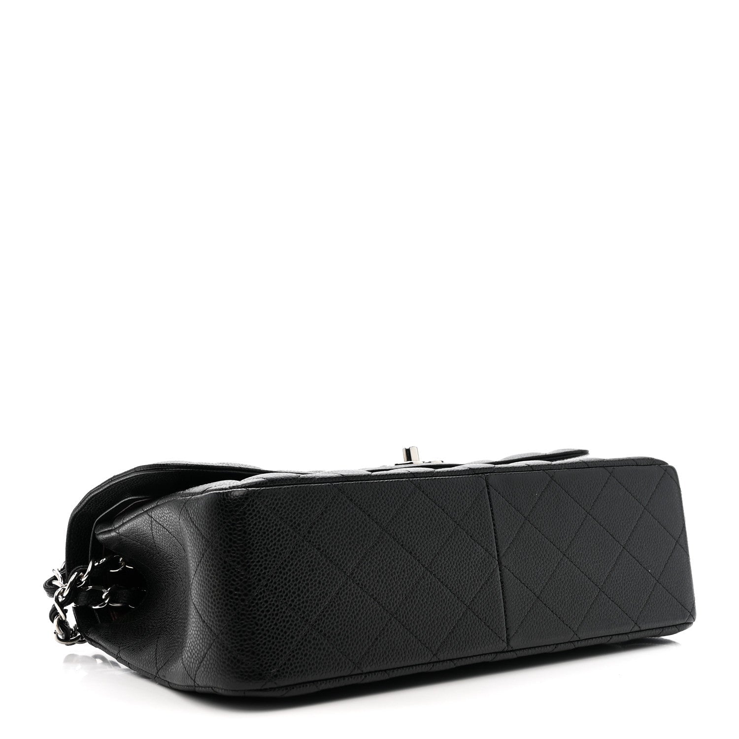 Chanel Caviar Quilted Jumbo Double Flap Black