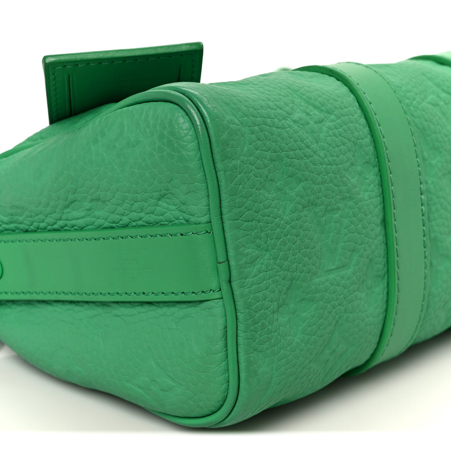 Louis Vuitton Monogram Taurillon Keepall Bandouliere 25 Minty Green
