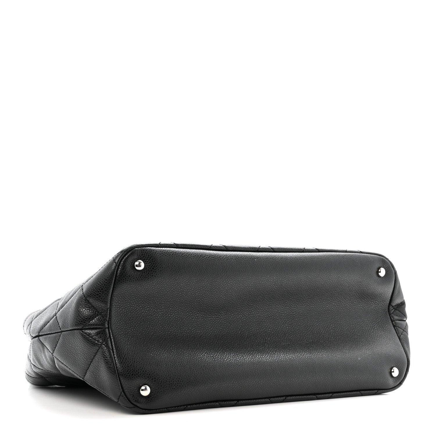 Chanel Caviar Quilted CC Timeless Soft Tote Black