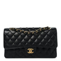 Chanel Caviar Quilted Medium Double Flap Black