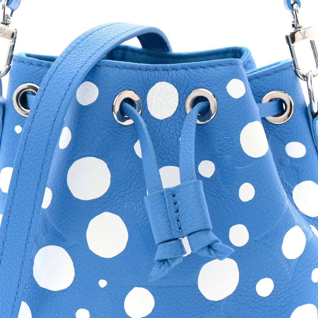 Louis Vuitton LV X YK Empreinte Nano Noe MM Blue White
