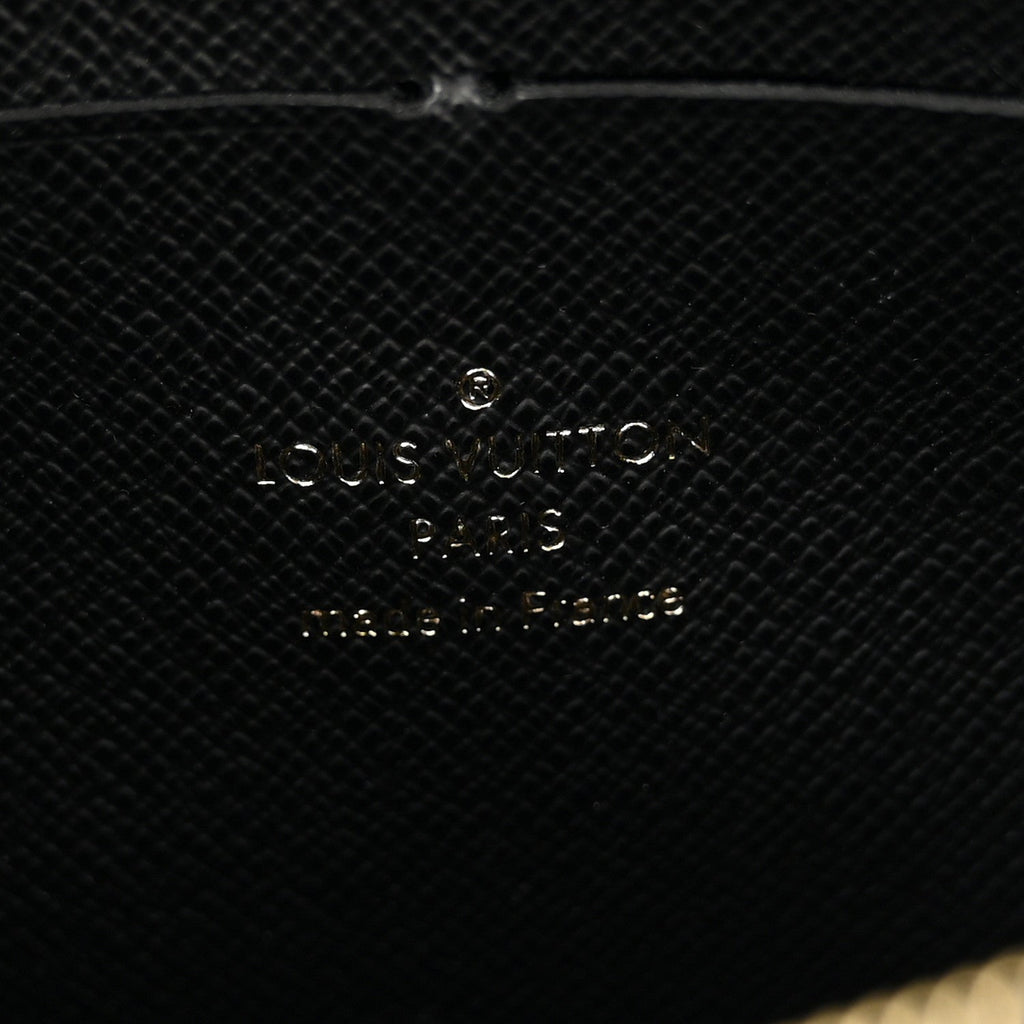 Louis Vuitton Epi Twist Belt Chain Wallet Black