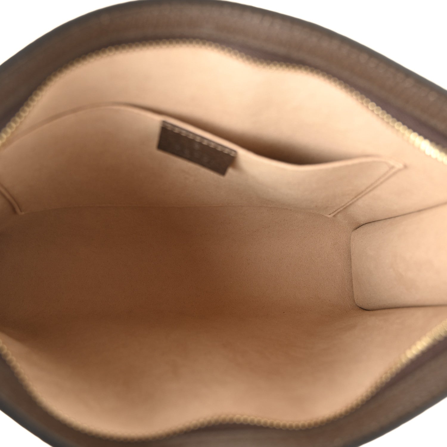 Gucci GG Supreme Monogram Web Ophidia Pouch Brown