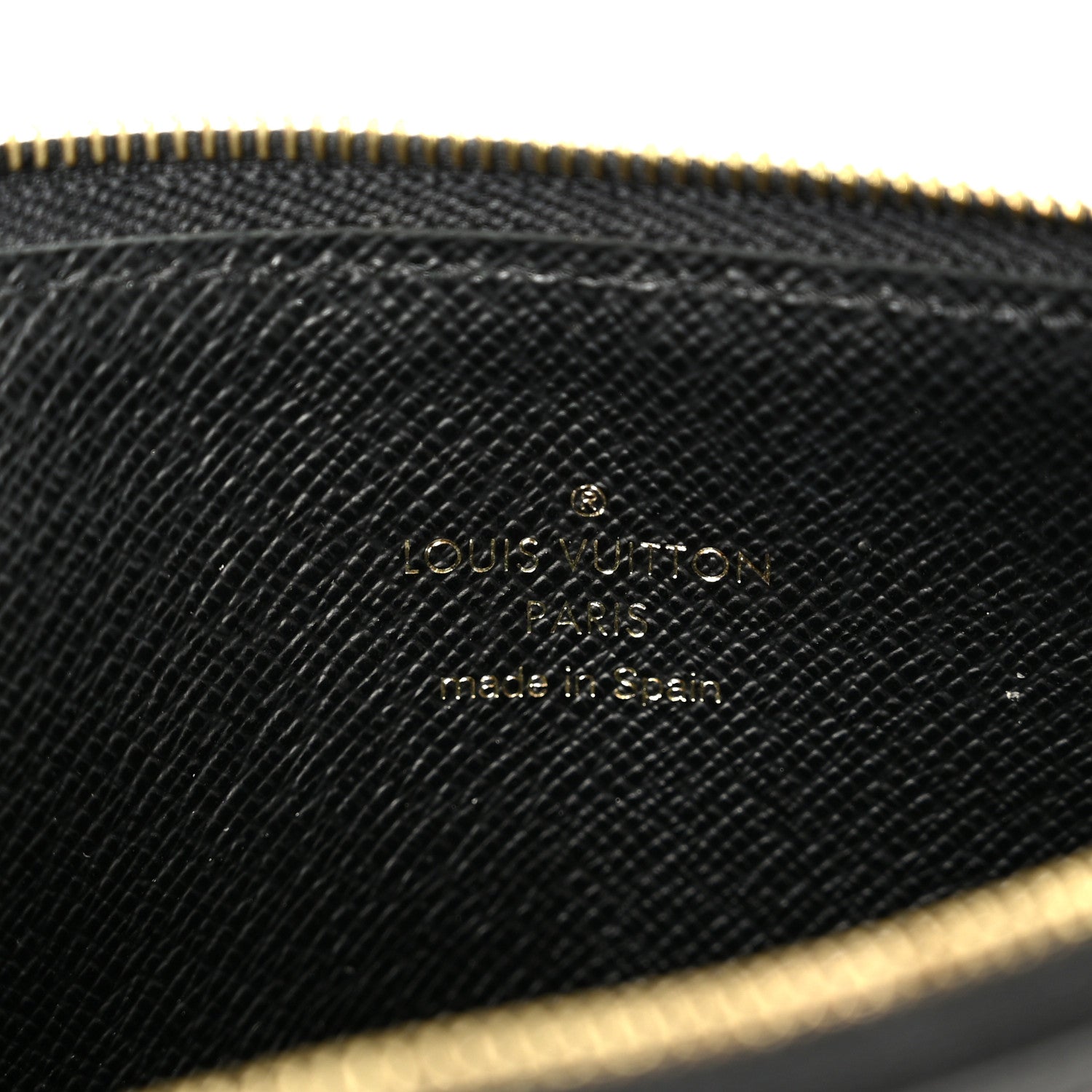 Louis Vuitton Monogram Slim Purse Black