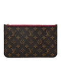 Louis Vuitton Monogram Neverfull MM GM Pochette Pivoine