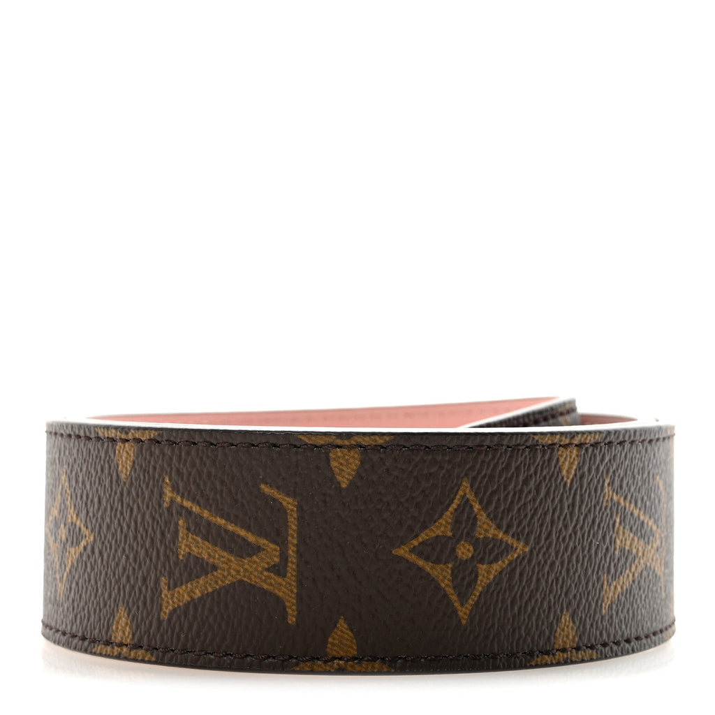 Louis Vuitton Monogram Bandouliere Shoulder Strap Rose Poudre