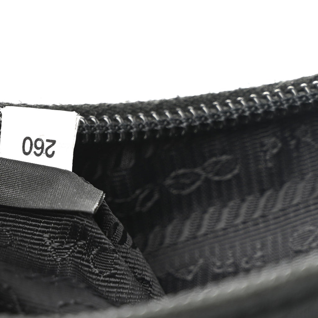Prada Tessuto Nylon Mini Re-Edition 2000 Bag Black
