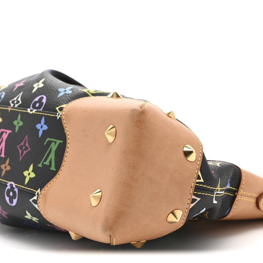 Louis Vuitton Monogram Multicolor Judy MM Black