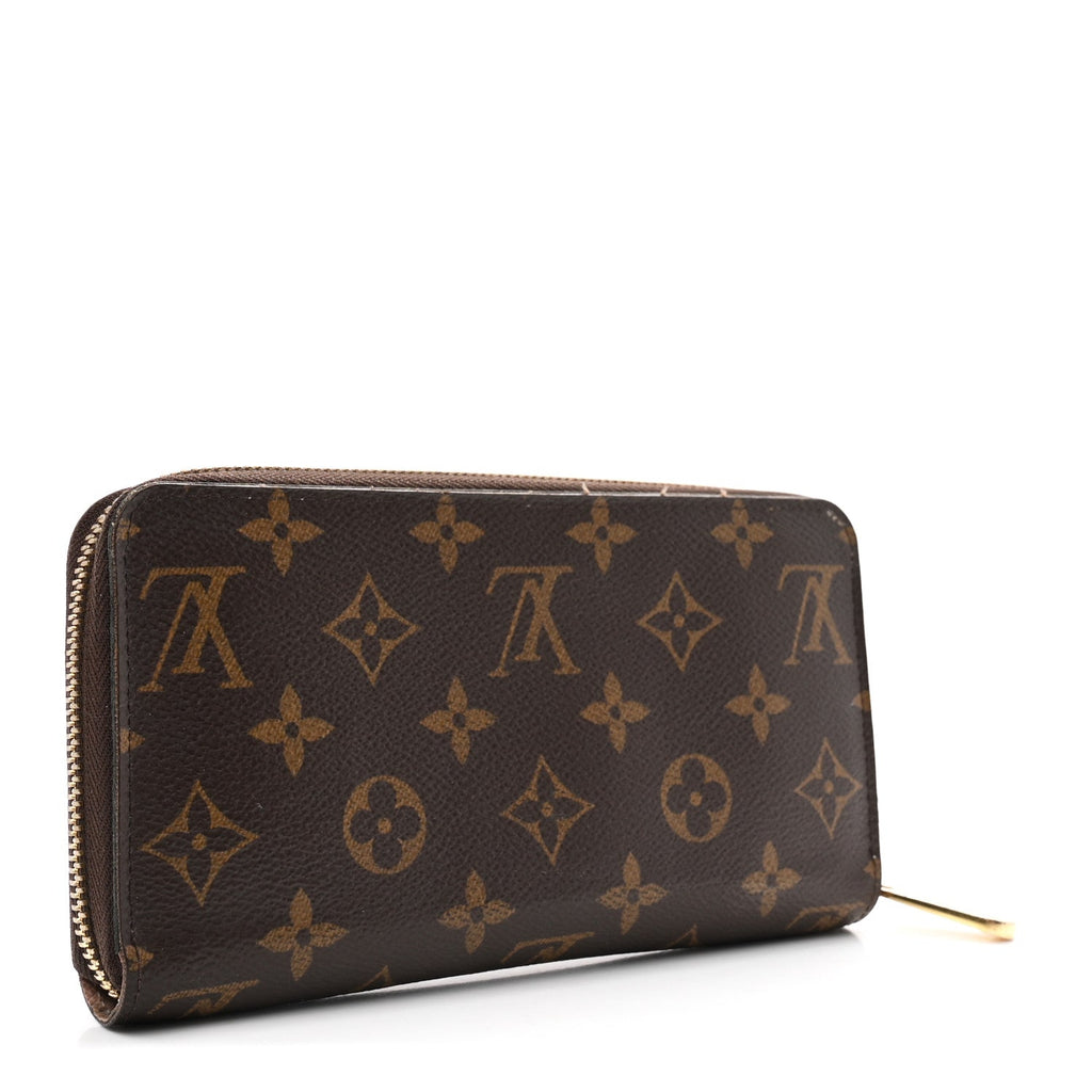 Louis Vuitton Monogram Zippy Wallet Rose Ballerine