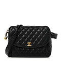 Chanel Caviar Quilted Flap Shoulder Bag Black