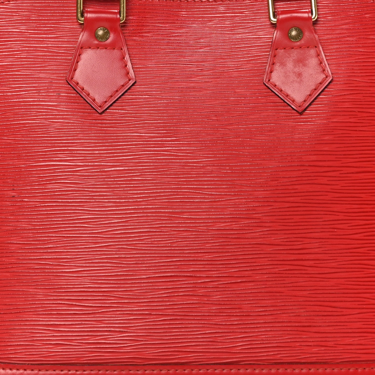Louis Vuitton Epi Alma PM Castillan Red