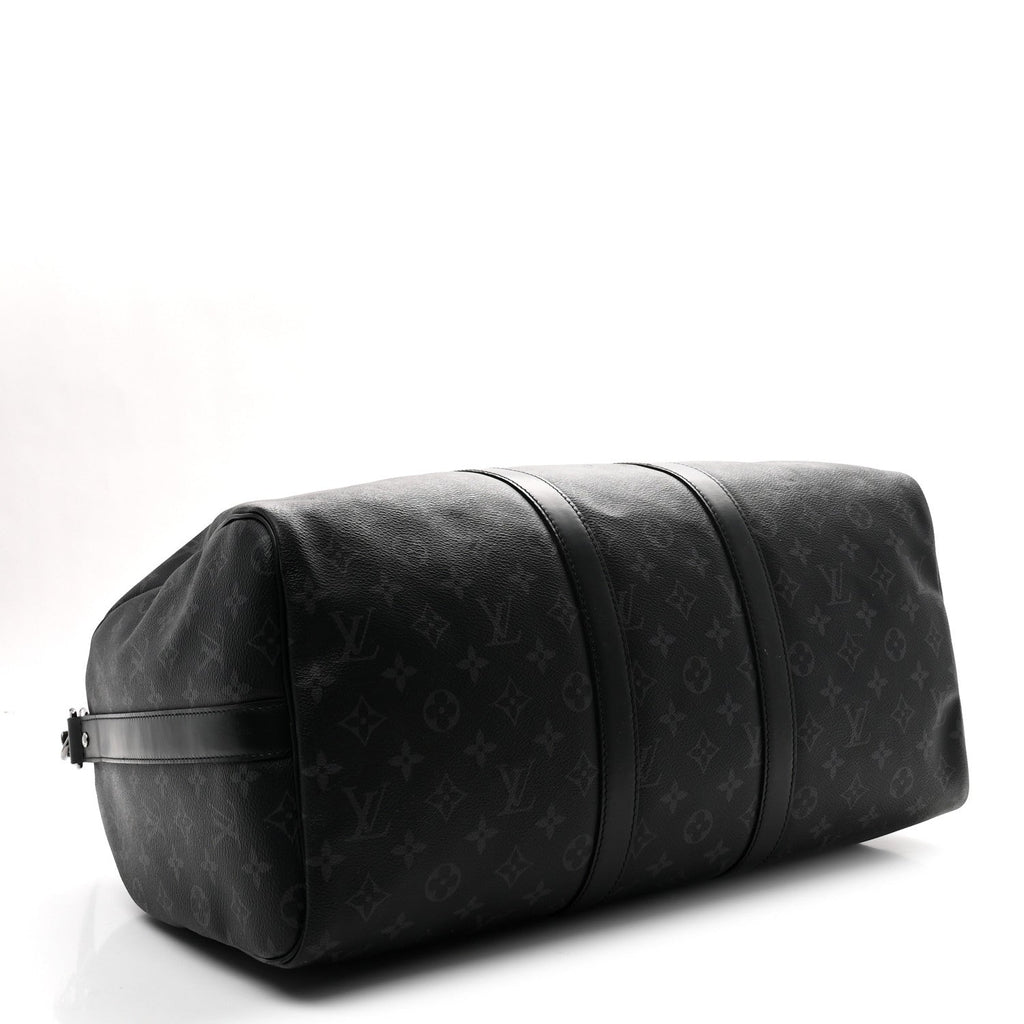 Louis Vuitton Monogram Eclipse Keepall Bandouliere 45