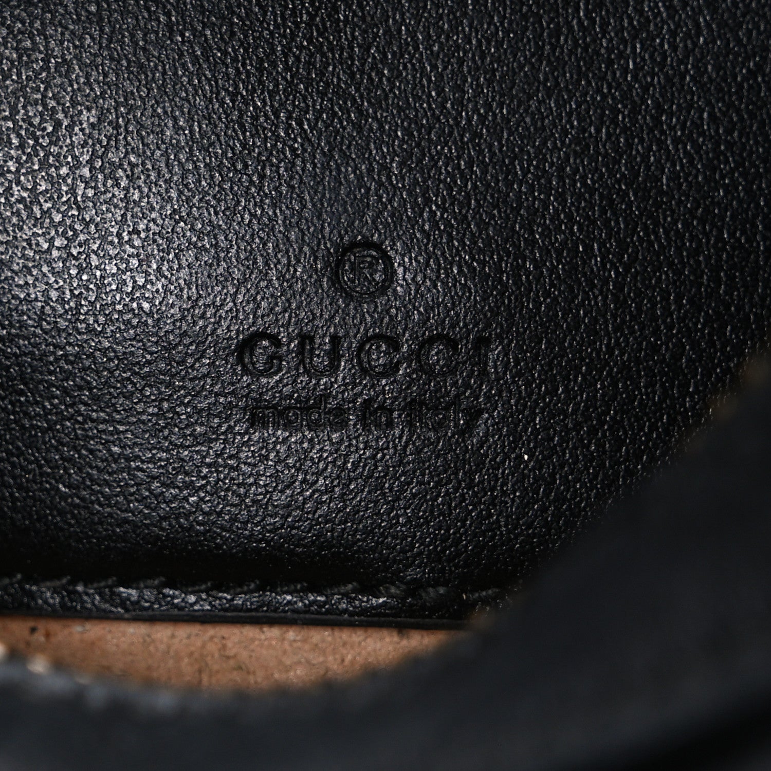 Gucci Calfskin Matelasse Chevron Mini GG Marmont Half Moon Hobo Black