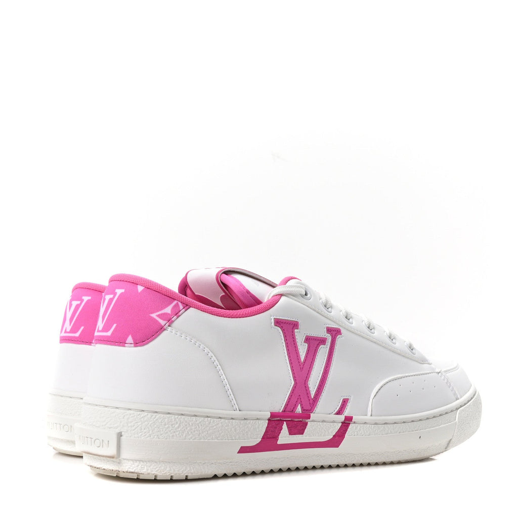 Louis Vuitton Calfskin Charlie Sneaker 41 Magenta