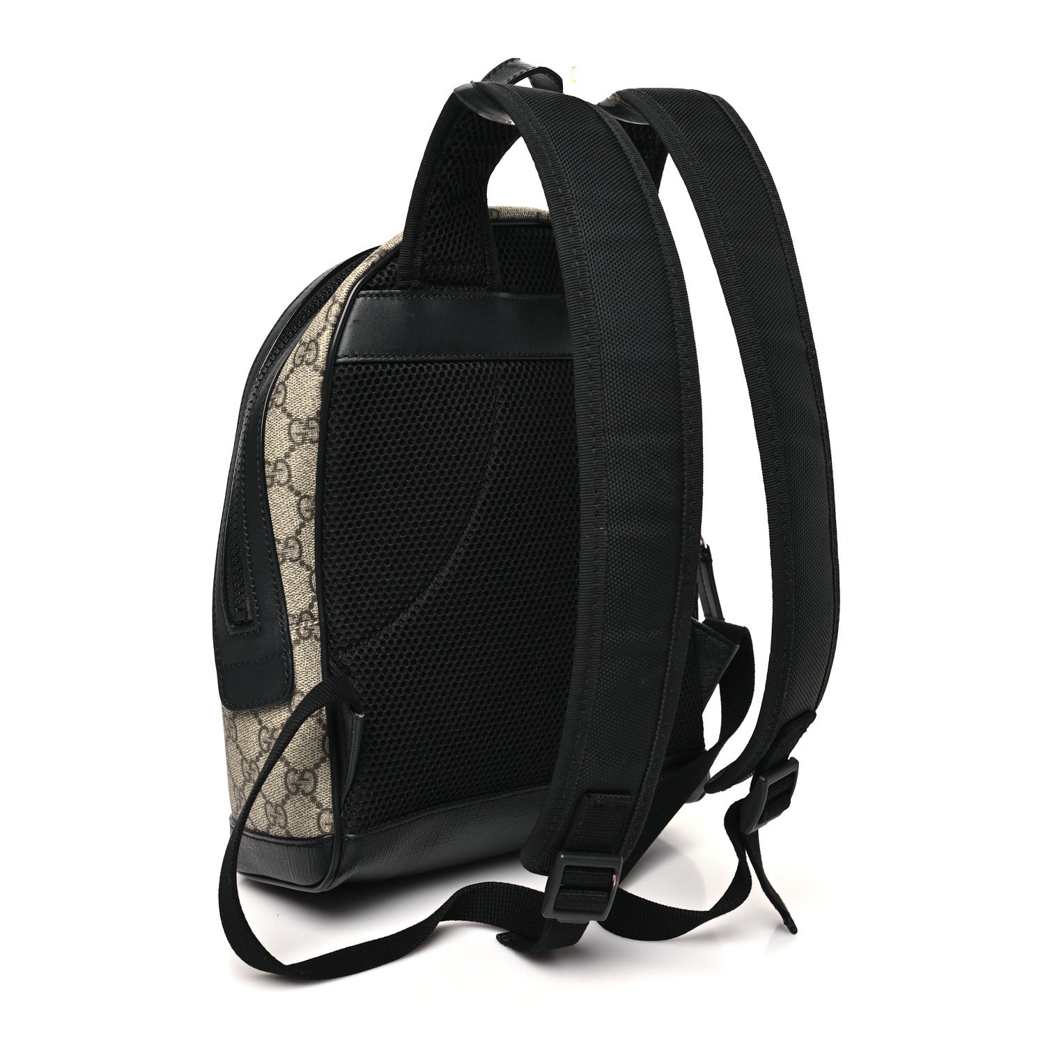 Gucci GG Supreme Monogram Small Eden Day Backpack Black