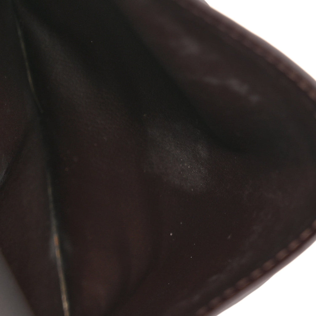 Louis Vuitton Vernis Porte Tresor International Wallet Amarante