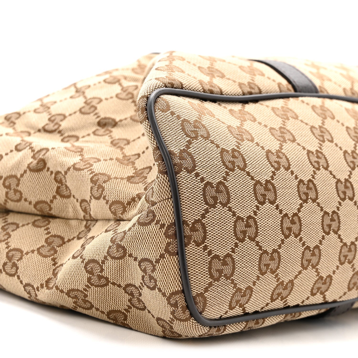 Gucci GG Monogram Large Joy Tote Bag Dark Brown