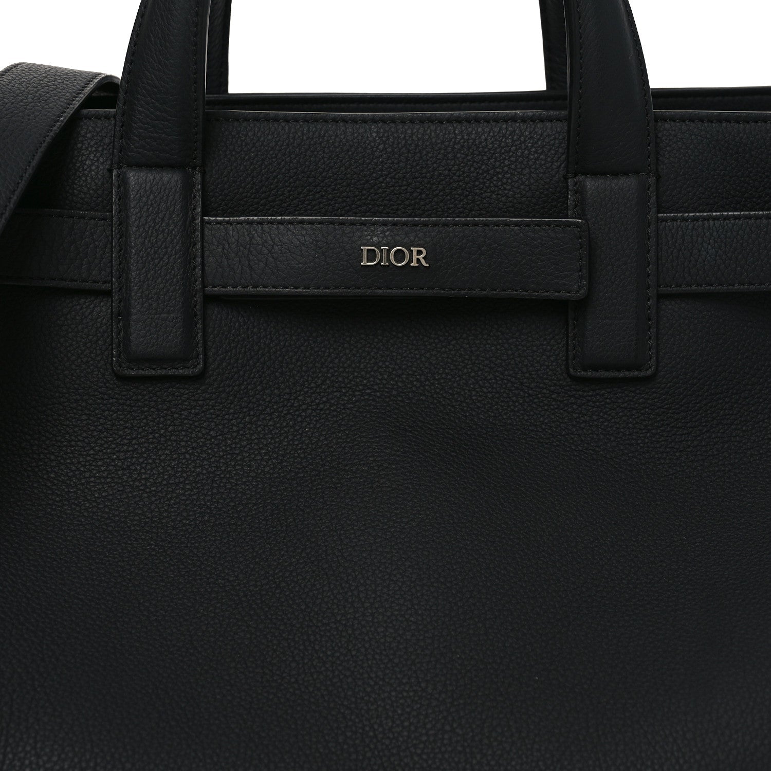 Christian Dior Icons Calfskin Medium Normandie Tote Black