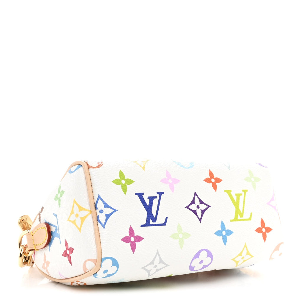 Louis Vuitton LV X TM Monogram Multicolor Nano Speedy White