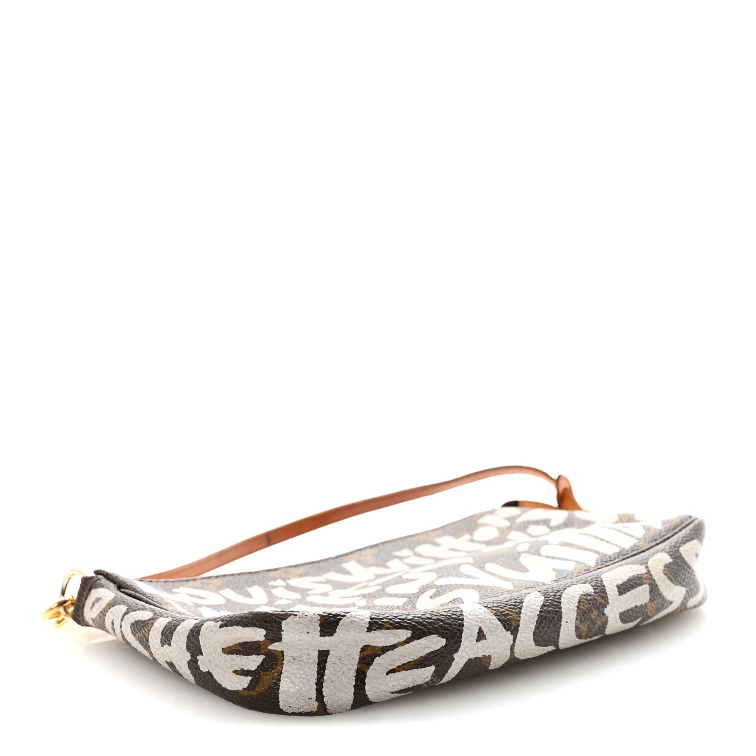 Louis Vuitton Monogram Graffiti Pochette Accessories Silver