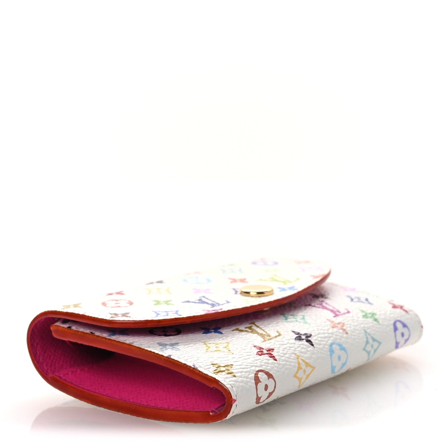 Louis Vuitton LV X TM Monogram Multicolor Rosalie Coin Purse White Kawaii Pink