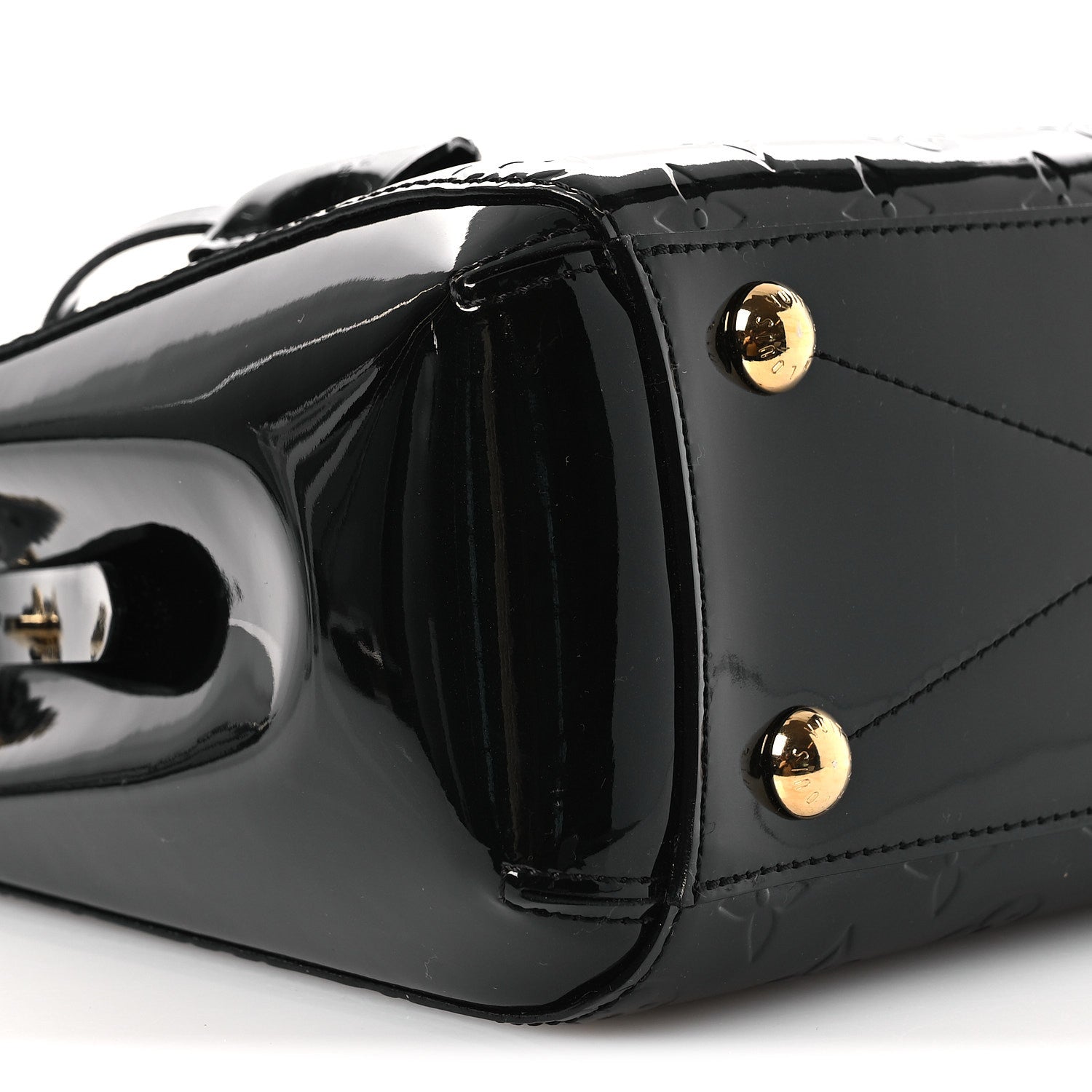 Louis Vuitton Vernis Montaigne BB Black