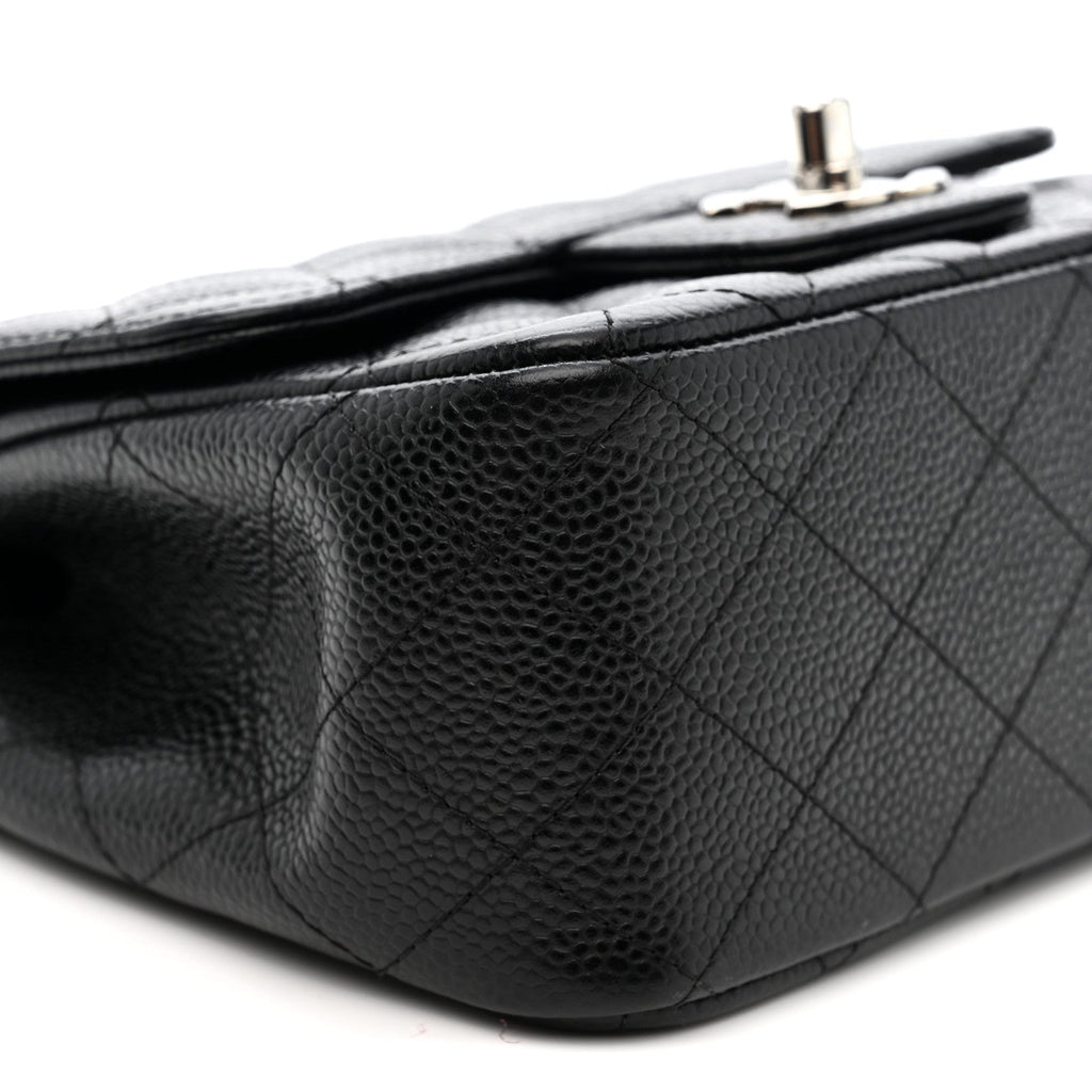 Chanel Caviar Quilted Mini Square Flap Black