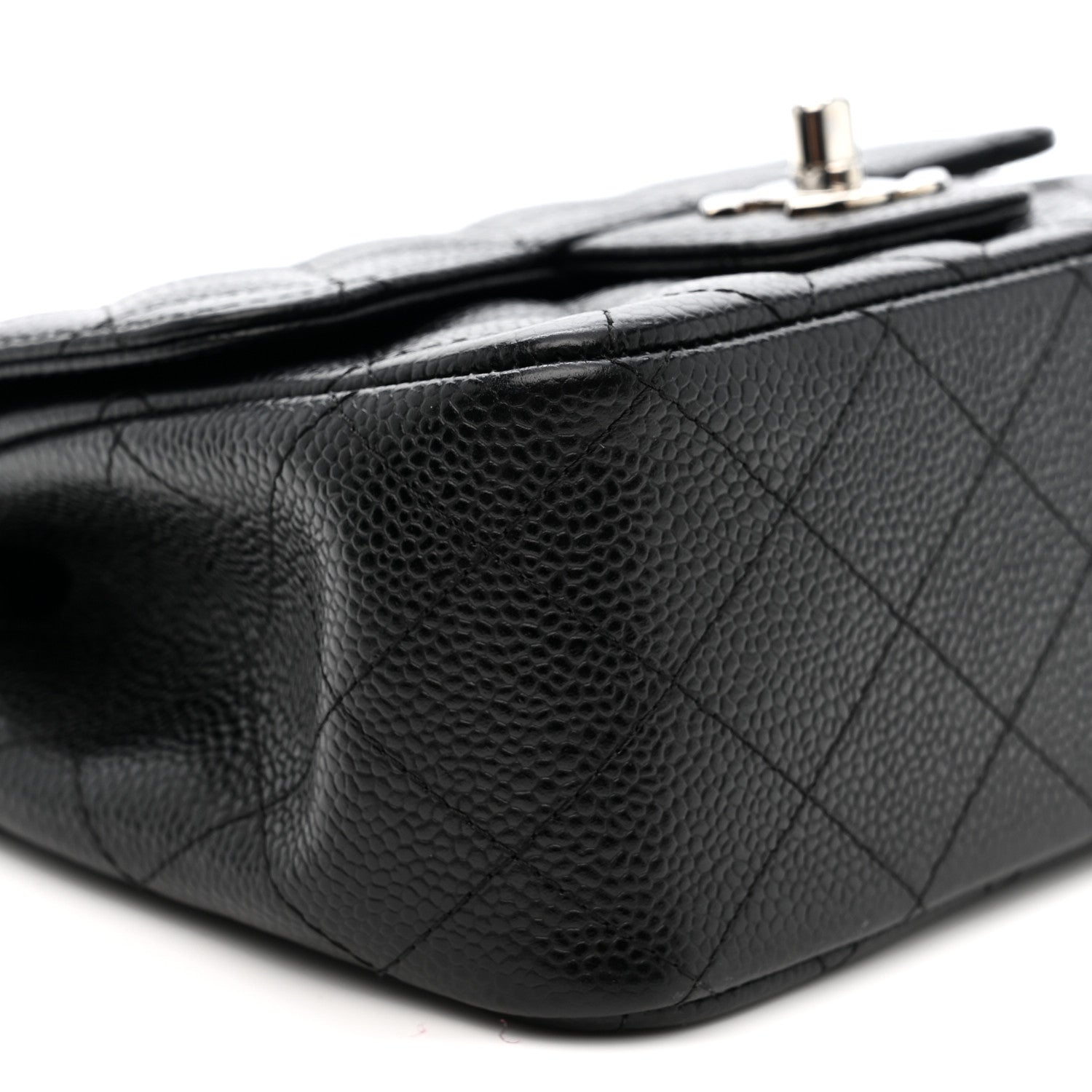 Chanel Caviar Quilted Mini Square Flap Black