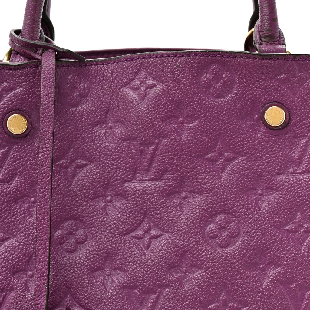 Louis Vuitton Empreinte Montaigne MM Amethyste