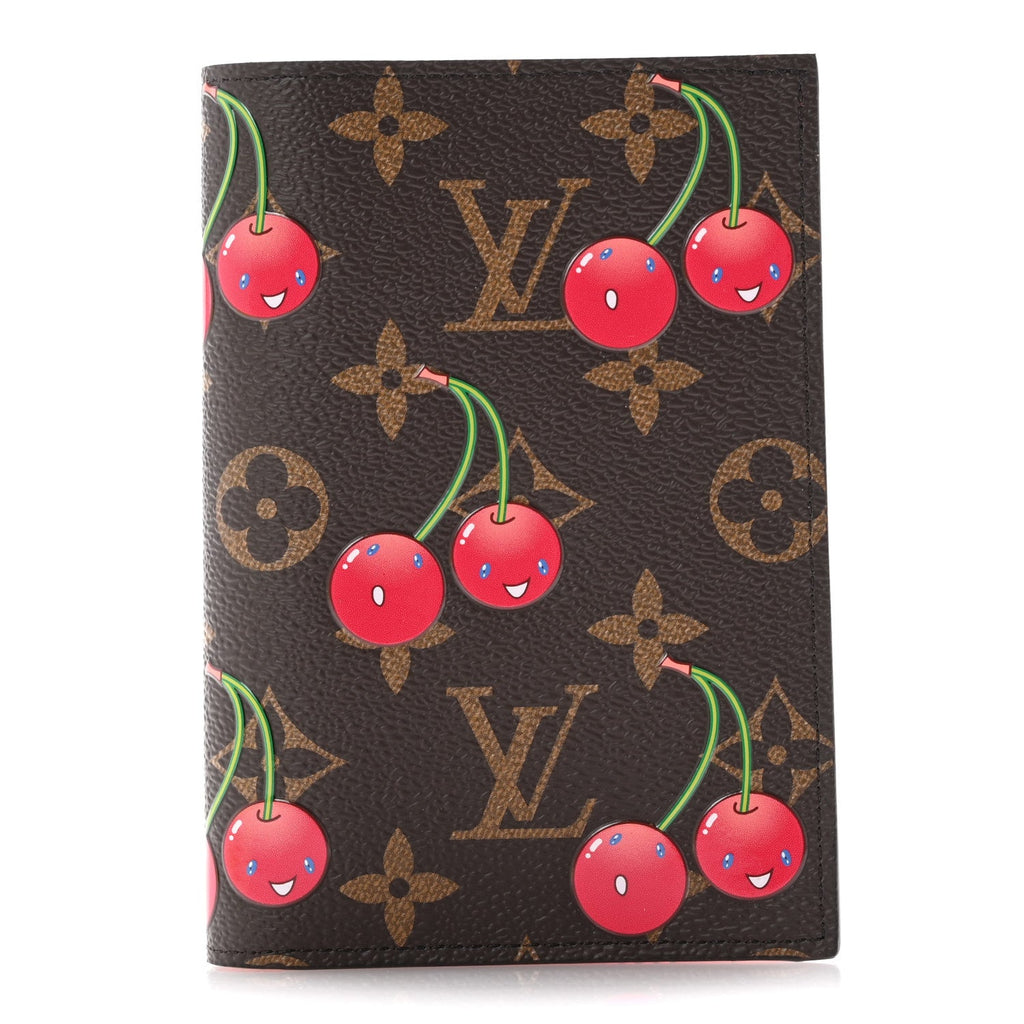 Louis Vuitton LV X TM Monogram Cerises Passport Cover