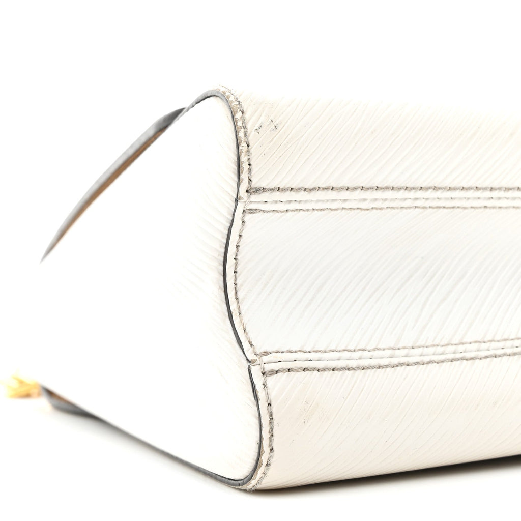 Louis Vuitton Epi Twist Shoulder Bag MM White