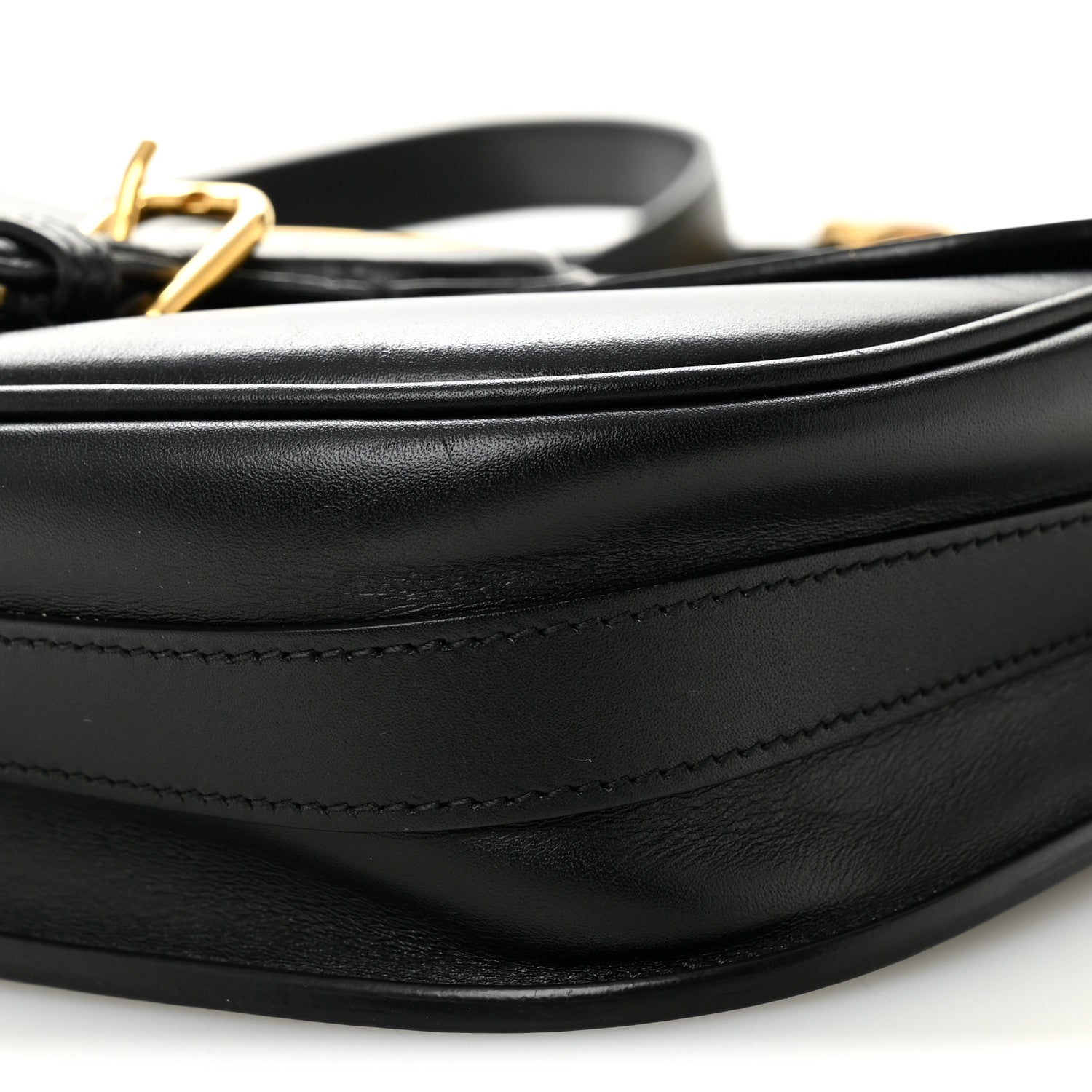 Christian Dior Box Calfskin Medium Bobby Flap Black