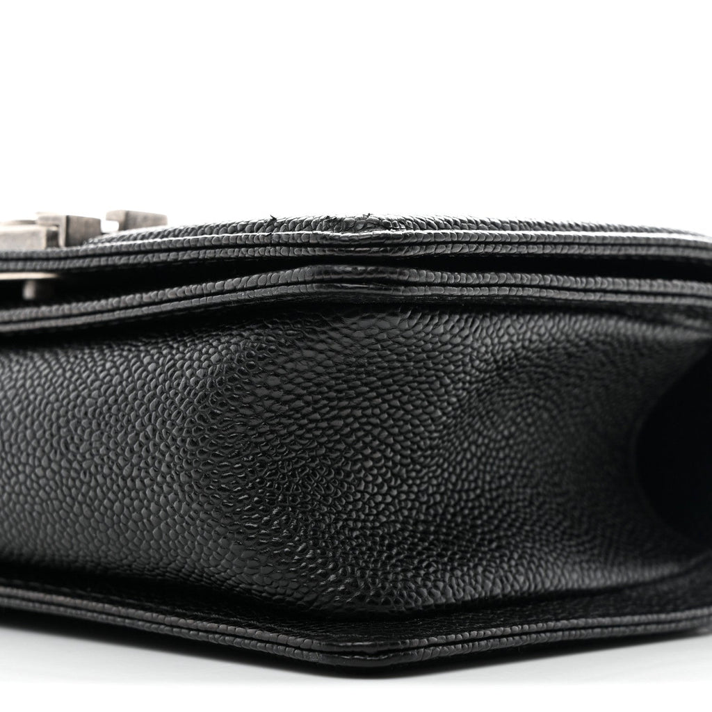 Chanel Caviar Quilted Small Boy Flap Black