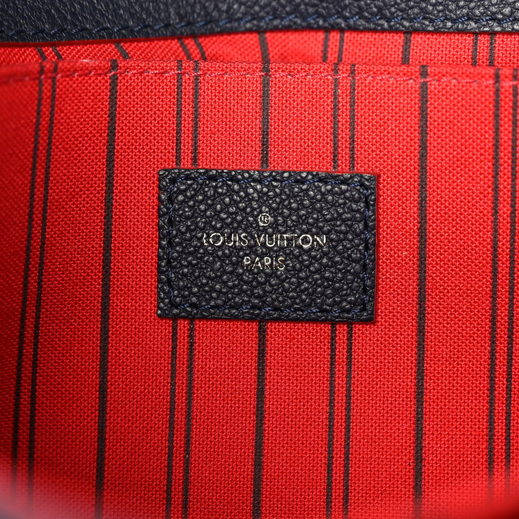 Louis Vuitton Empreinte Pochette Metis Marine Rouge