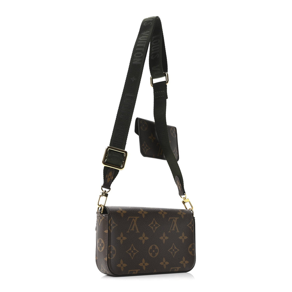 Louis Vuitton Monogram Felicie Strap & Go Kaki