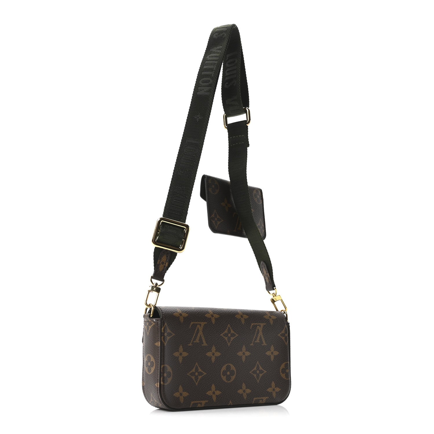 Louis Vuitton Monogram Felicie Strap & Go Kaki