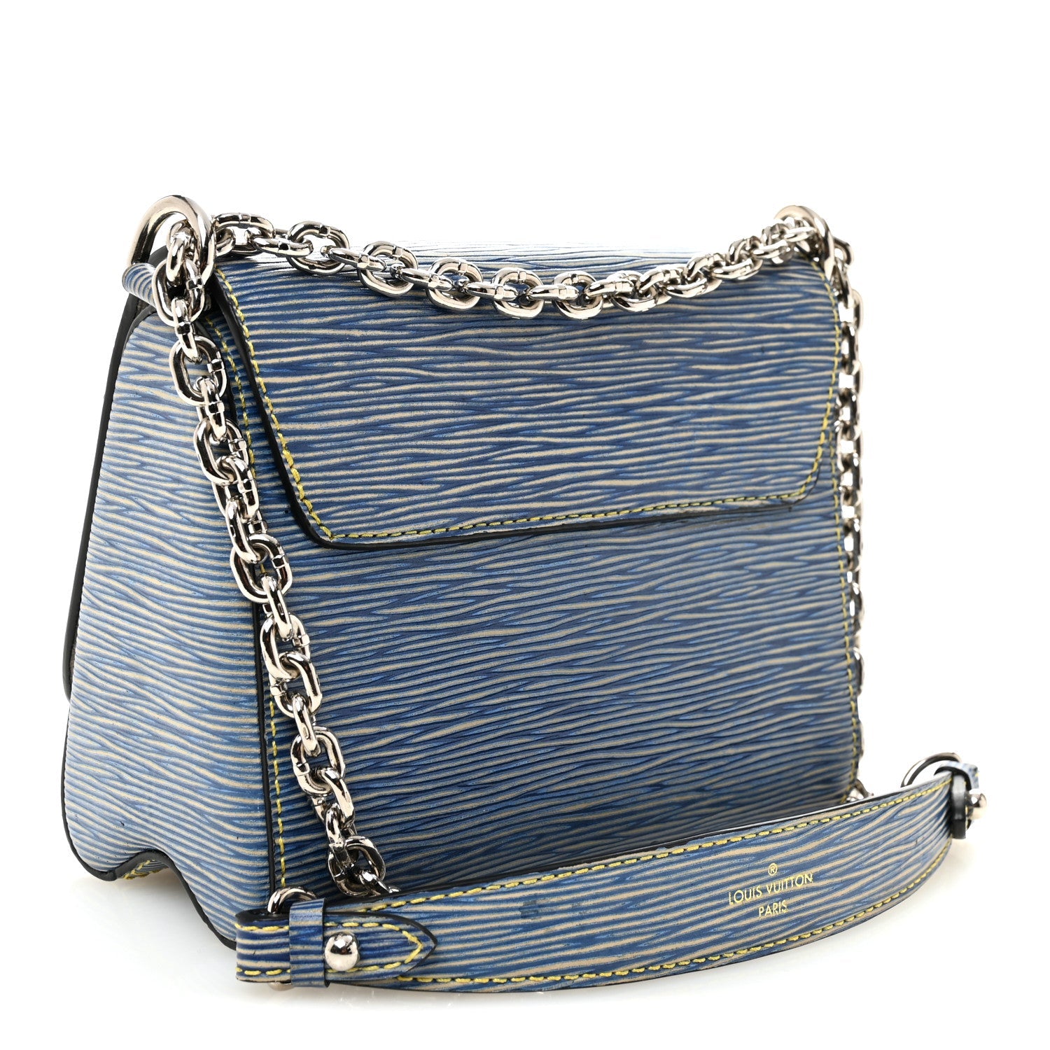 Louis Vuitton Epi Twist Shoulder Bag PM Denim Light