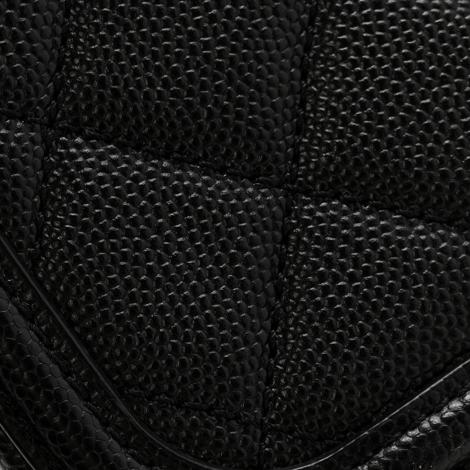 Chanel Caviar Quilted Medium CC Filigree Vanity Case Black